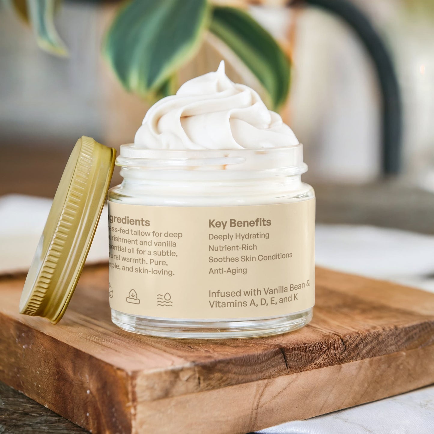 AELORA™ Grass-Fed Whipped Tallow Balm